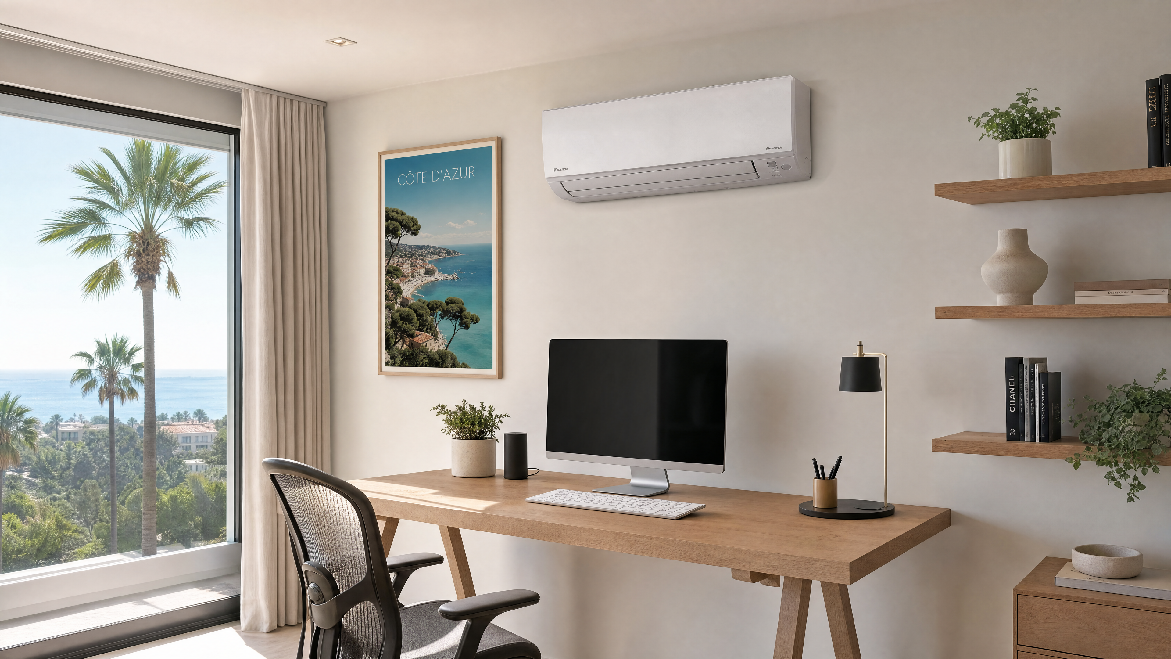 Climatisation bureau home office Sophia Antipolis